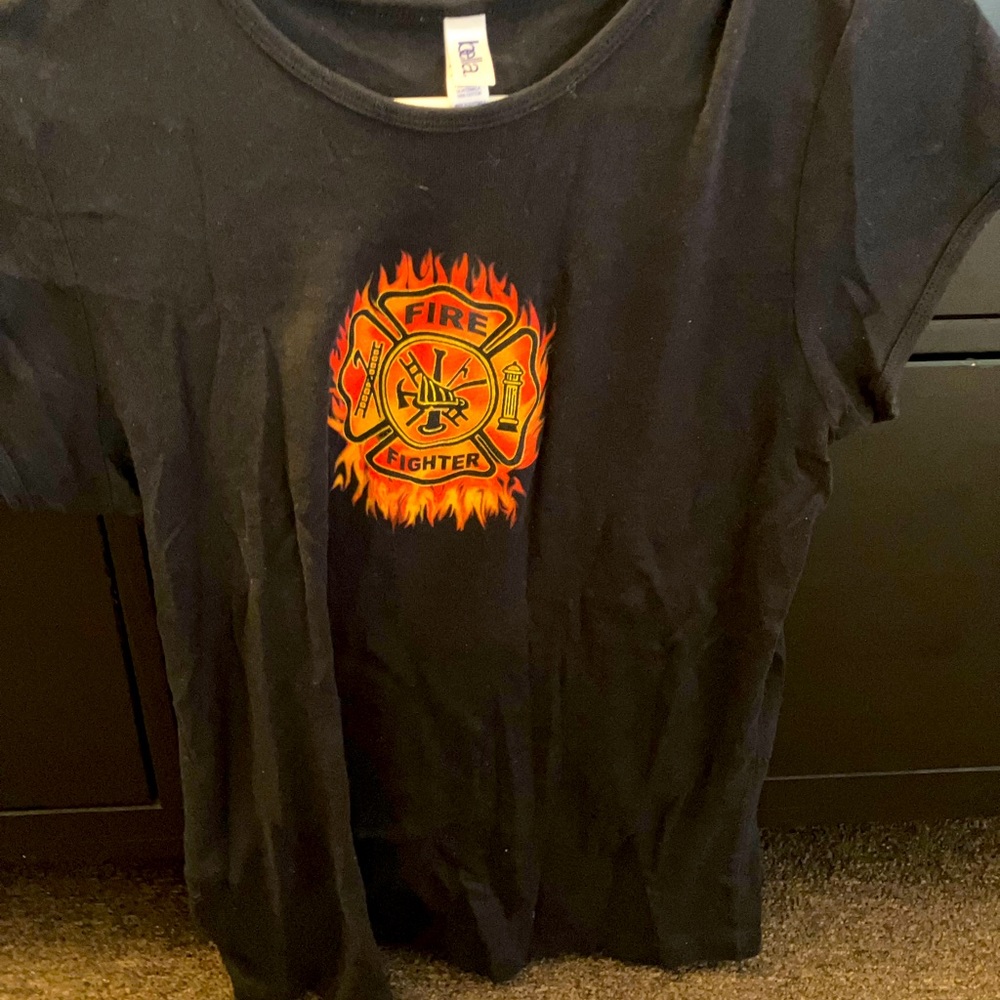 Firefighters little shirt